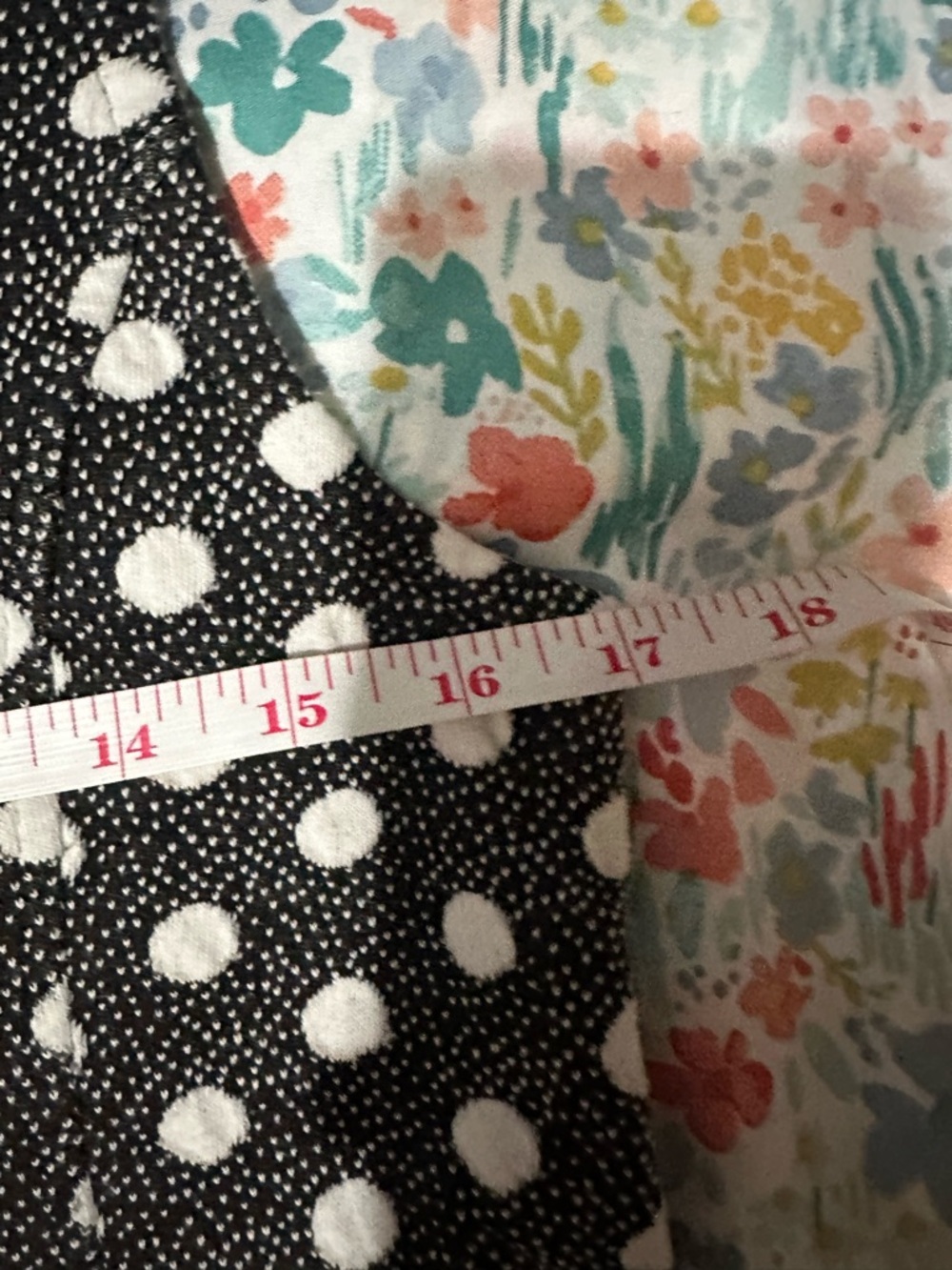 Anthropologie Maeve Black & White Polka Dot V-Neck Tank - Picture 6 of 7